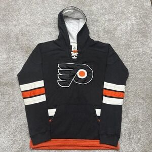 Philadelphia Flyers Laced Hoodie Youth Large 14/16 NHL Team Apparel